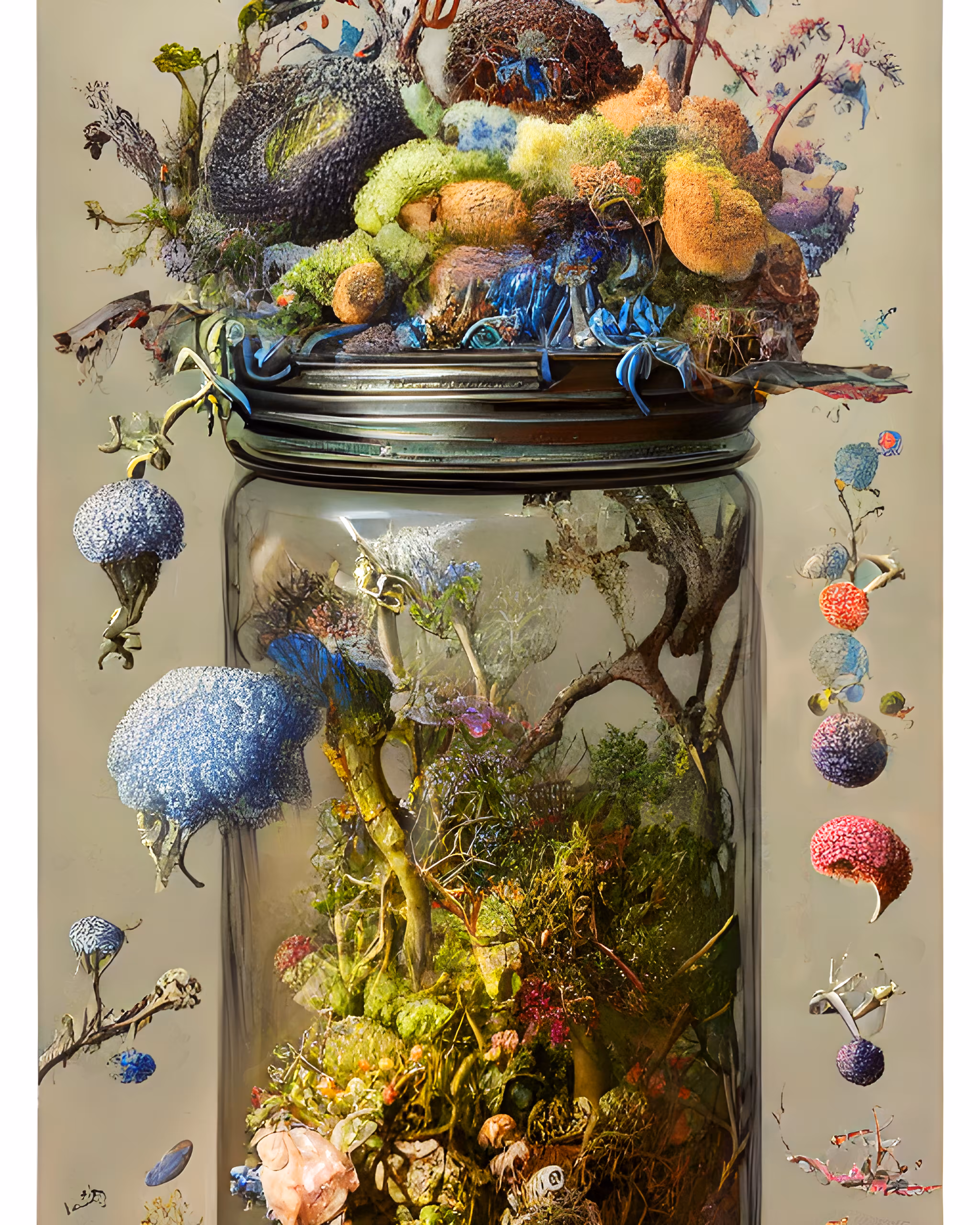 Fictional botanical chart **