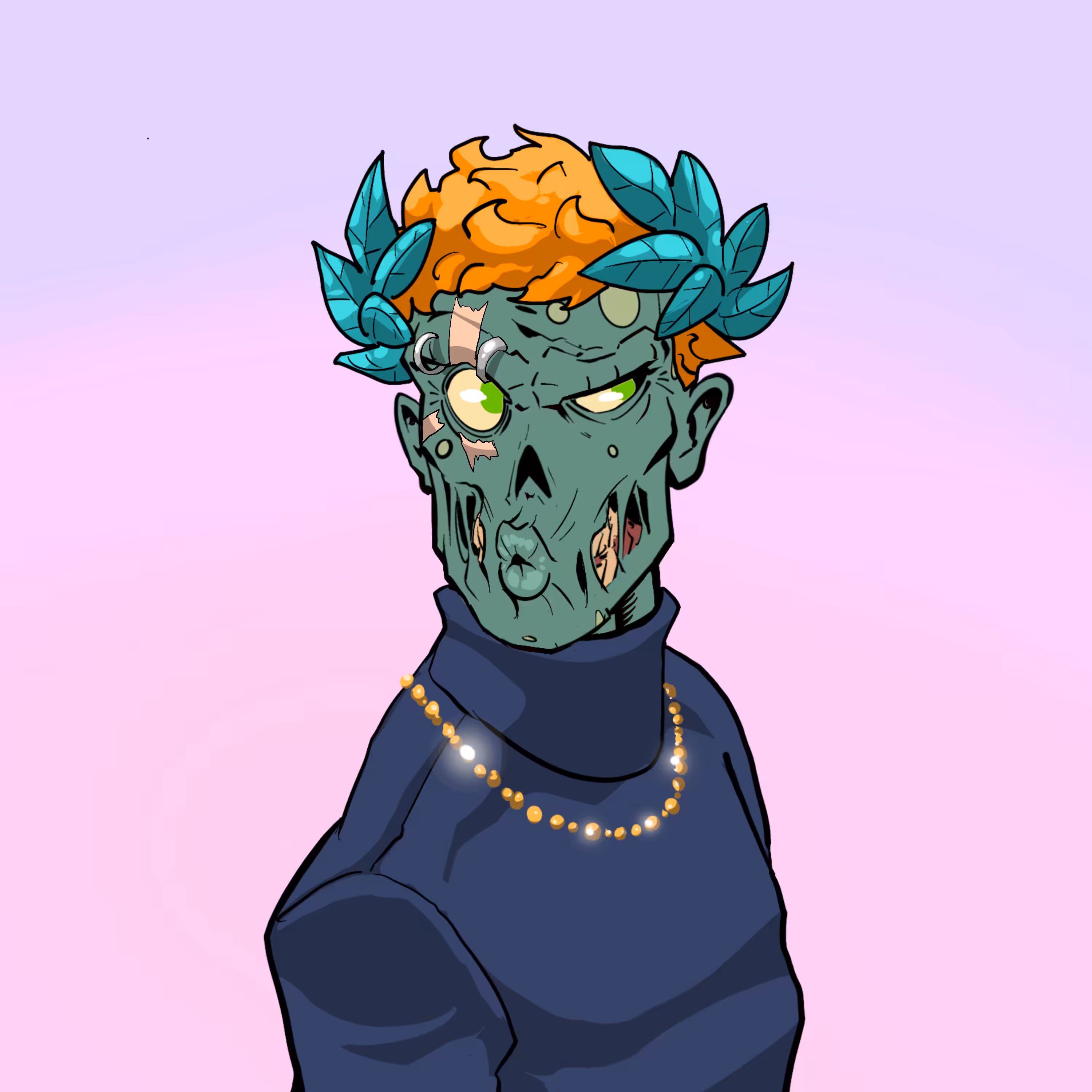GlieseZombiesPFPs: GlieseZombiePFP #413