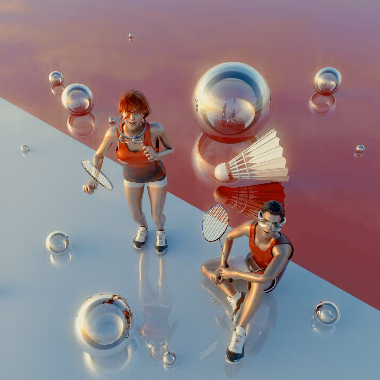 Made of Red & White