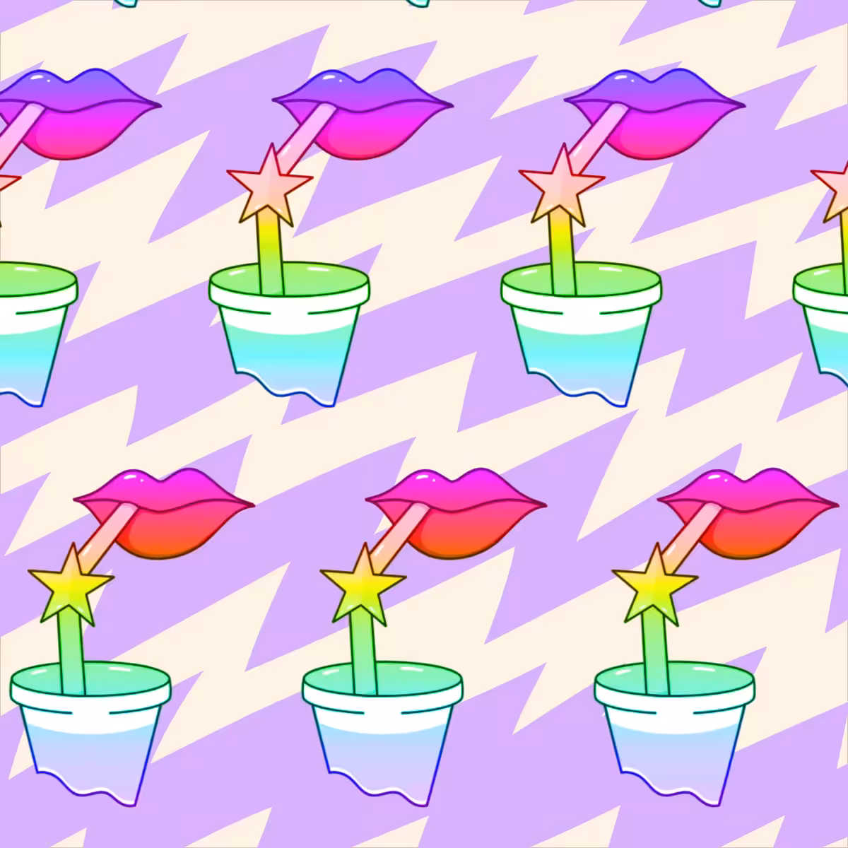Rainbow Cocktail