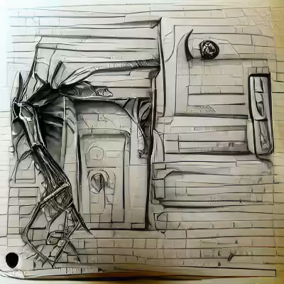 Broken Door  