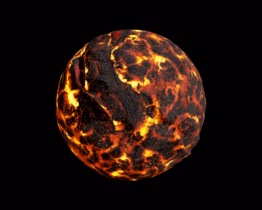 RLN002 Lava Heart