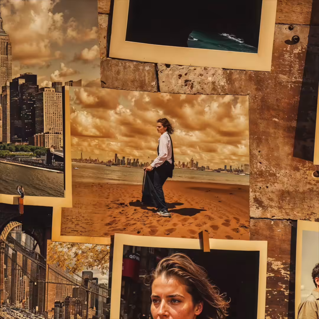 Across the water