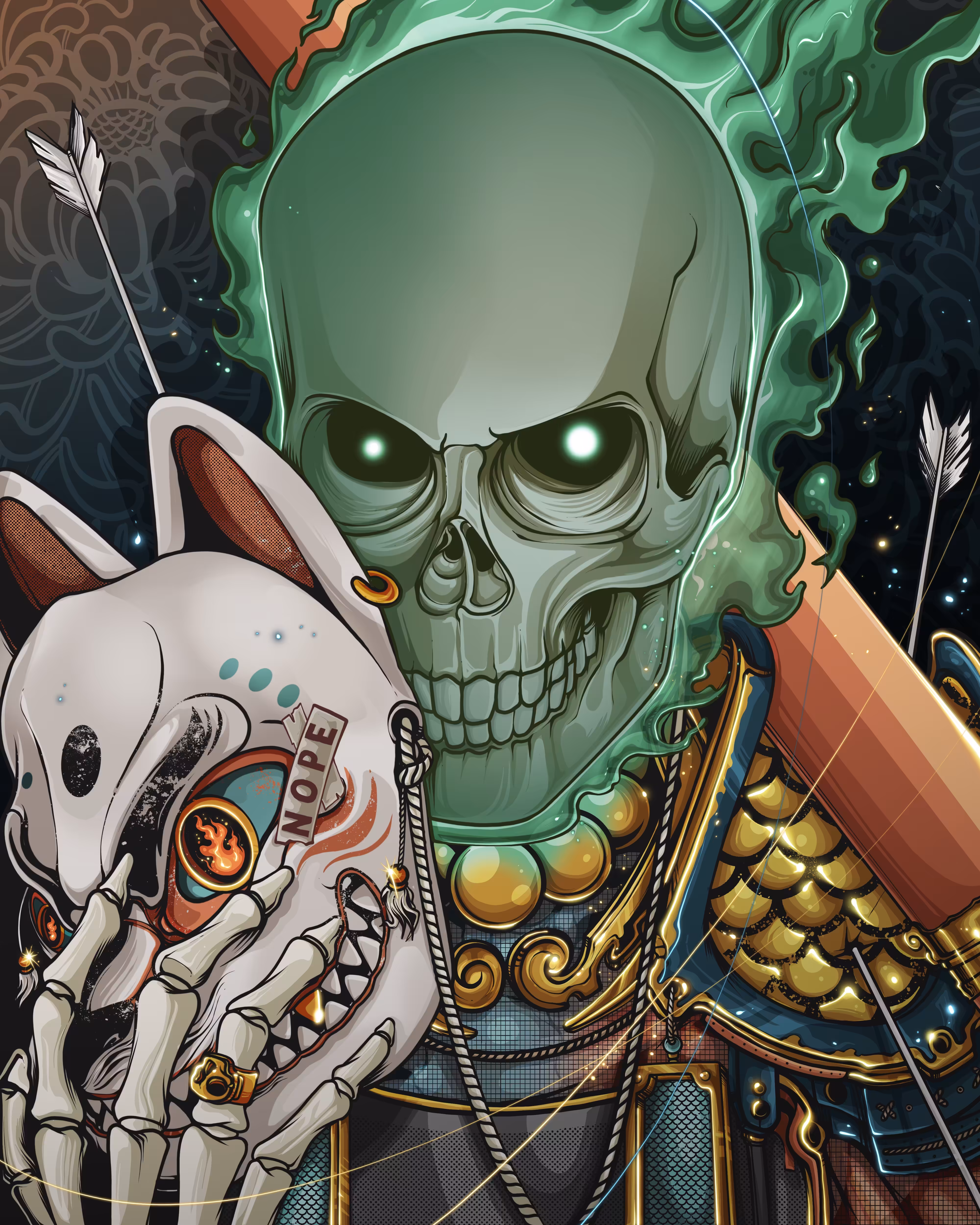 Samurai Skull Ops