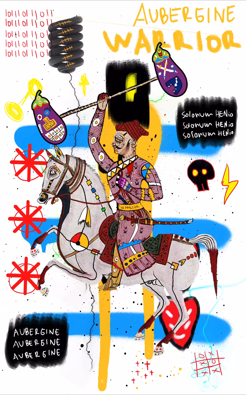 Aubergine Warrior