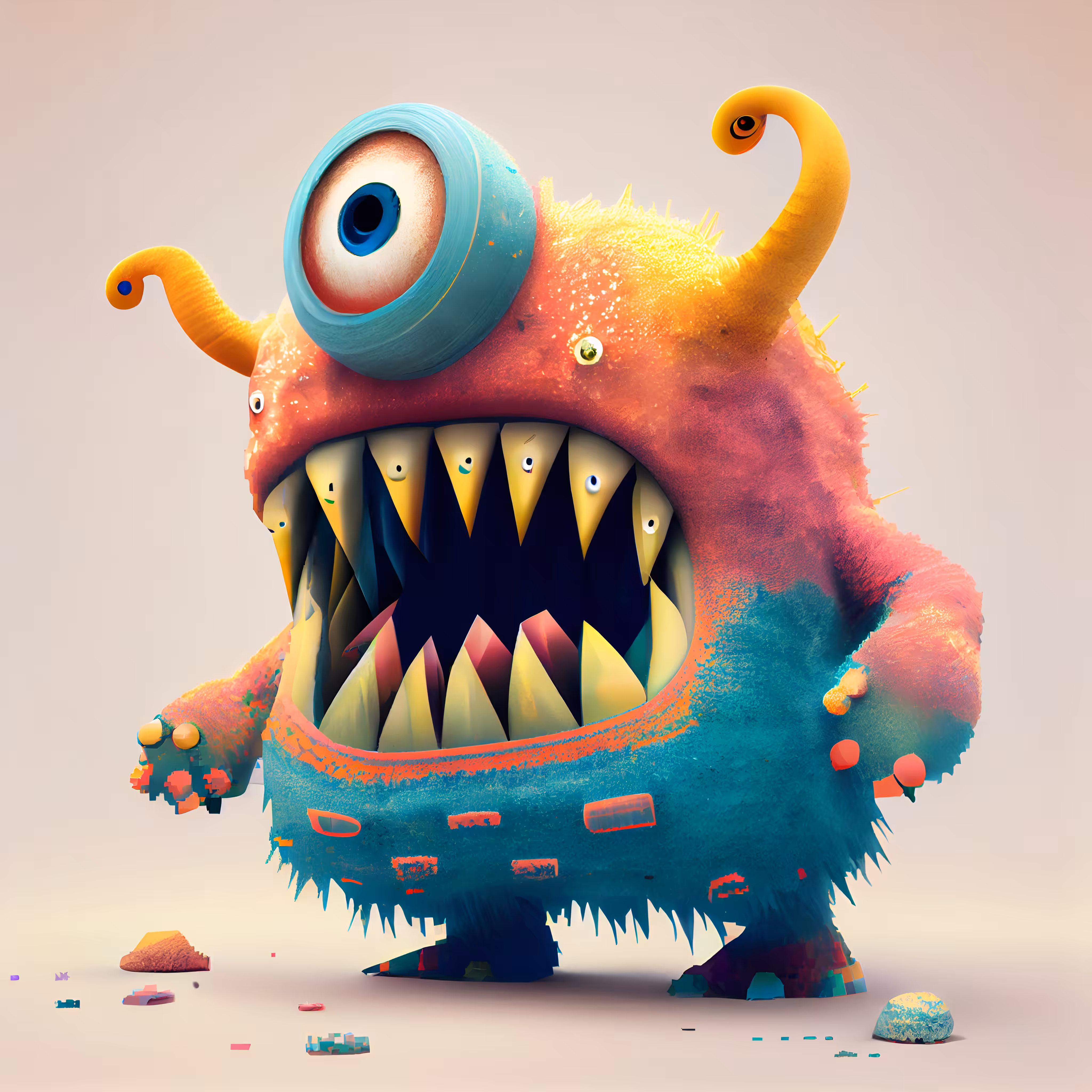 Funny Monsters #72