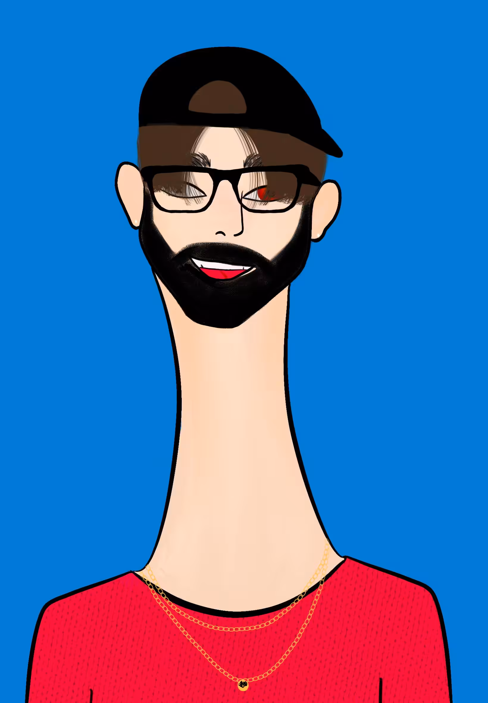 Long Neckie Fellas #2089