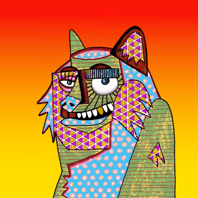 Cubist Doge Doggy 01