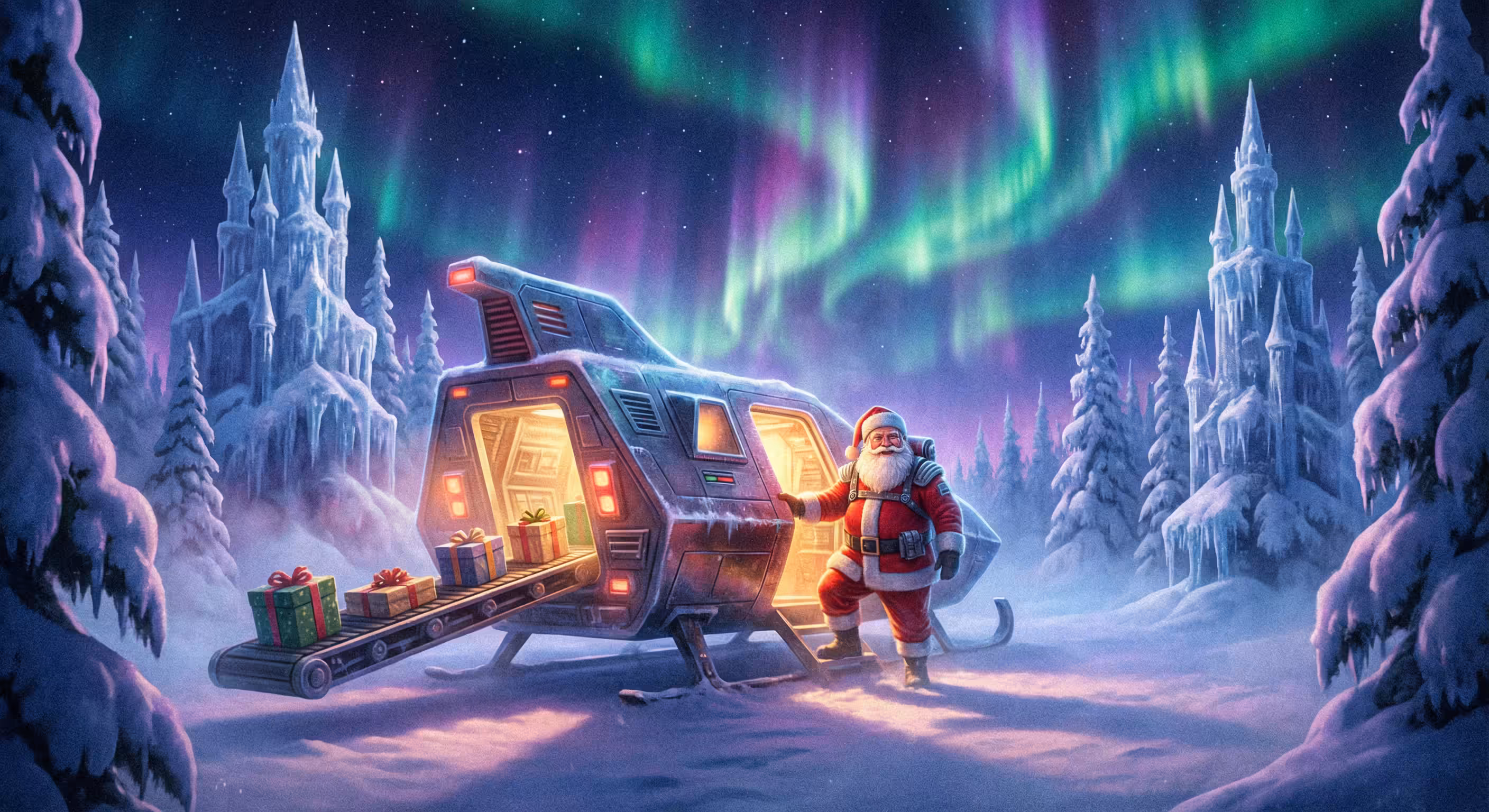 Modern Santa Claus 