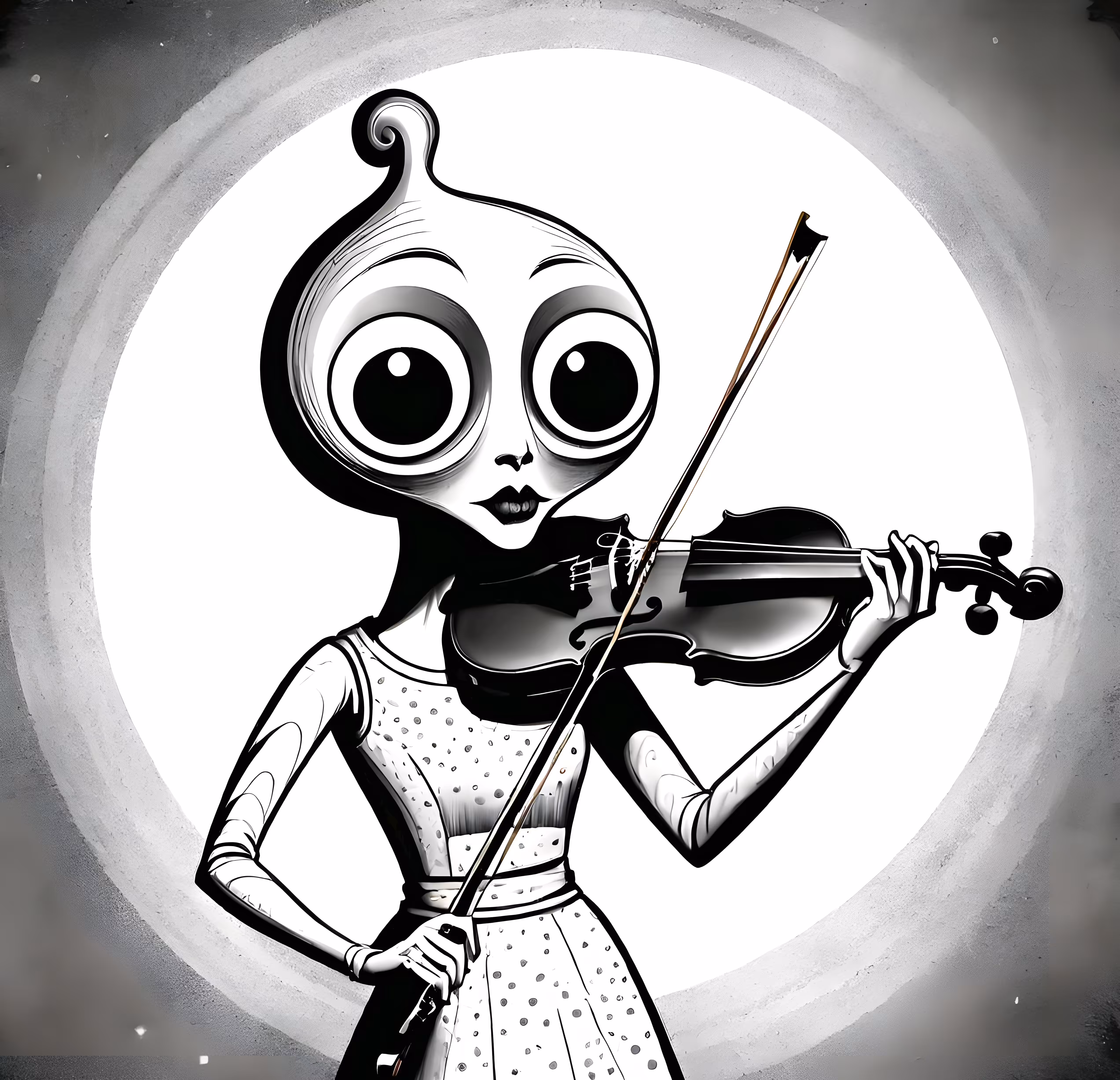 Alien Adventure - Day 30 - Violin