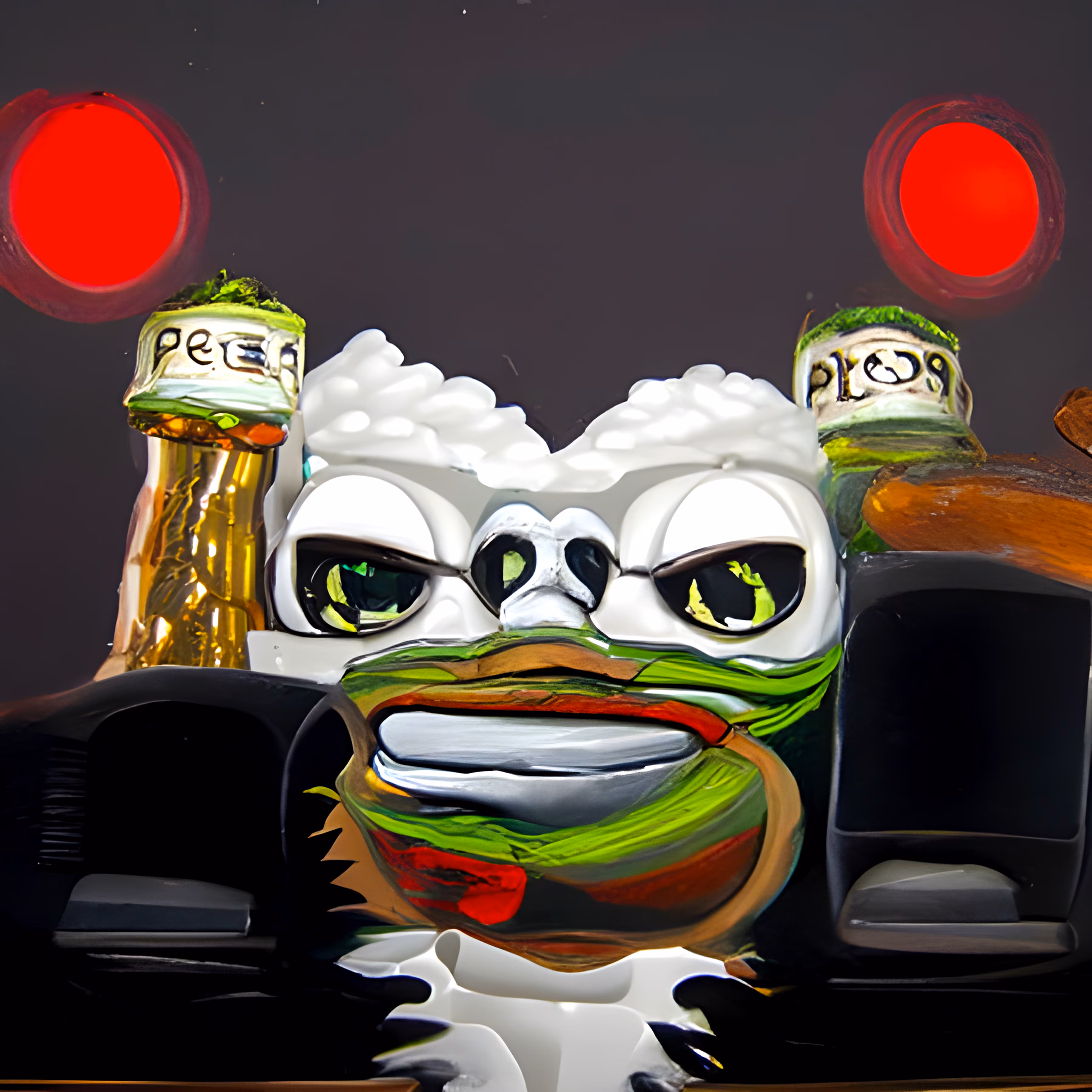 Pepe of the Red Road Lights