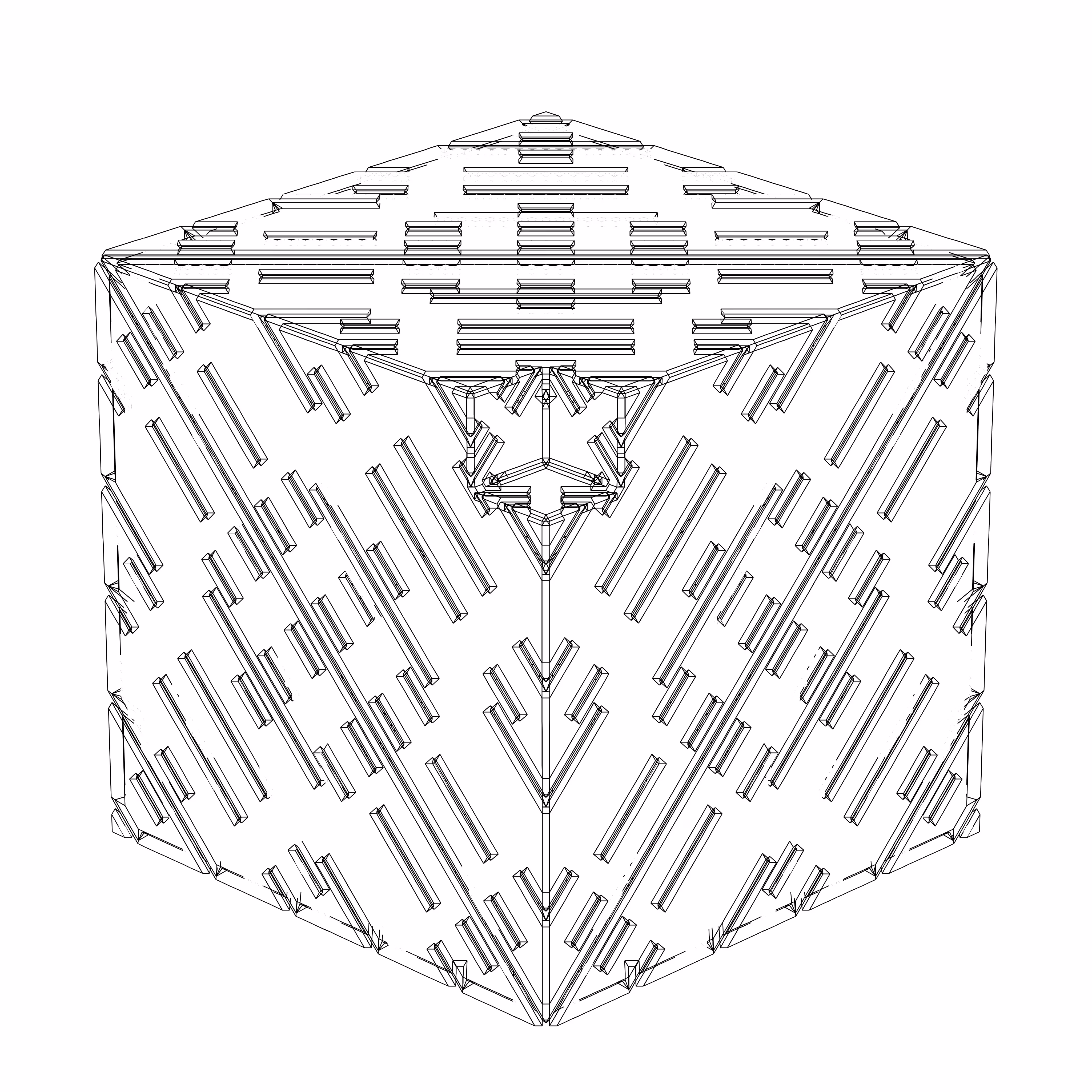 LL21 Alien Art Cube #353
