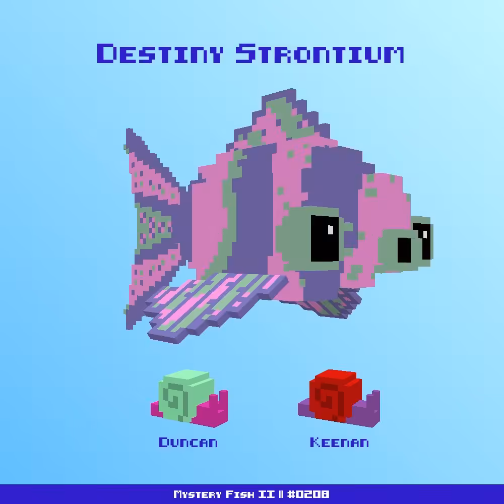 Destiny Strontium :: Mystery Fish 0208/1000