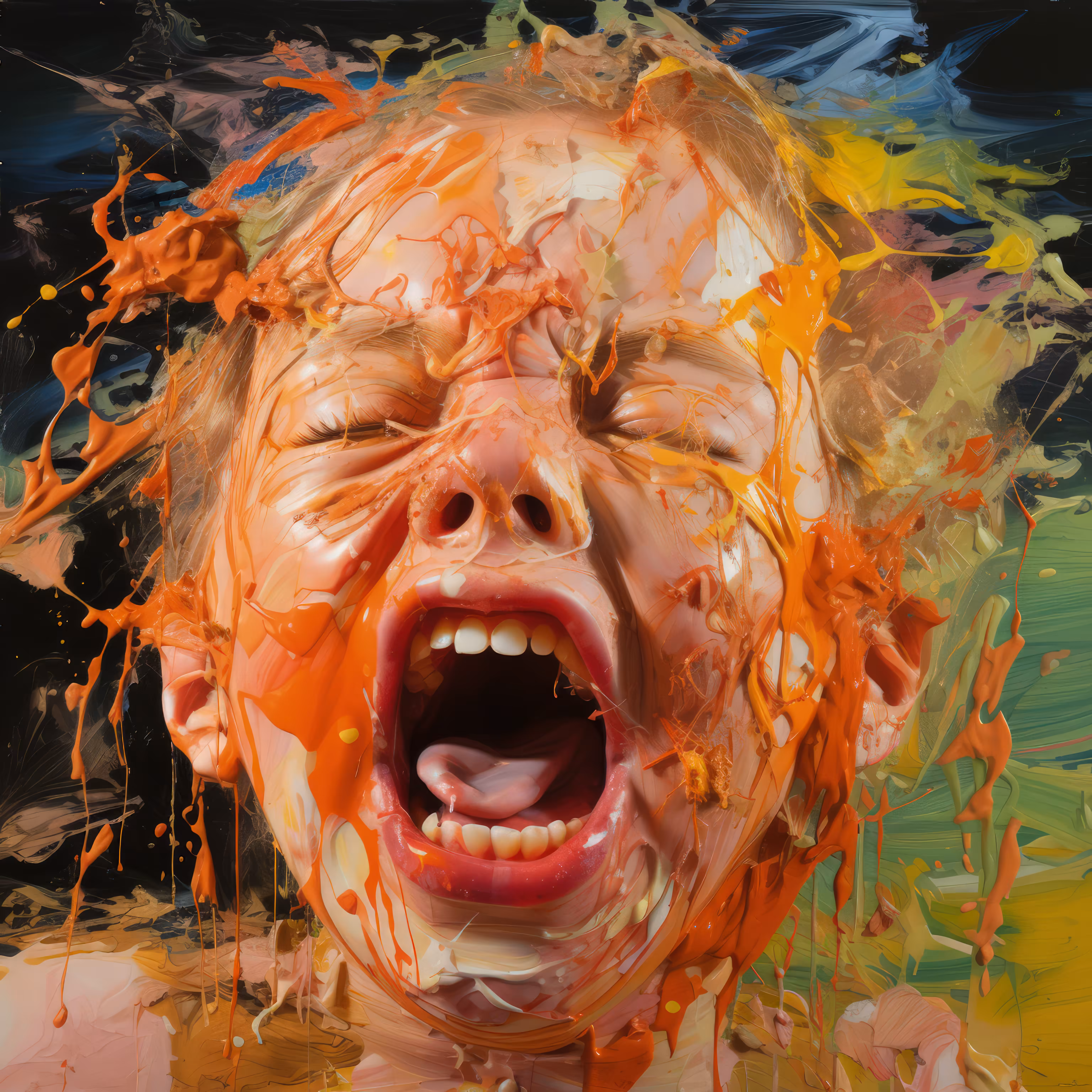Painted Heads: #10