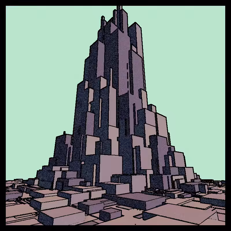 Crystal forest #44
