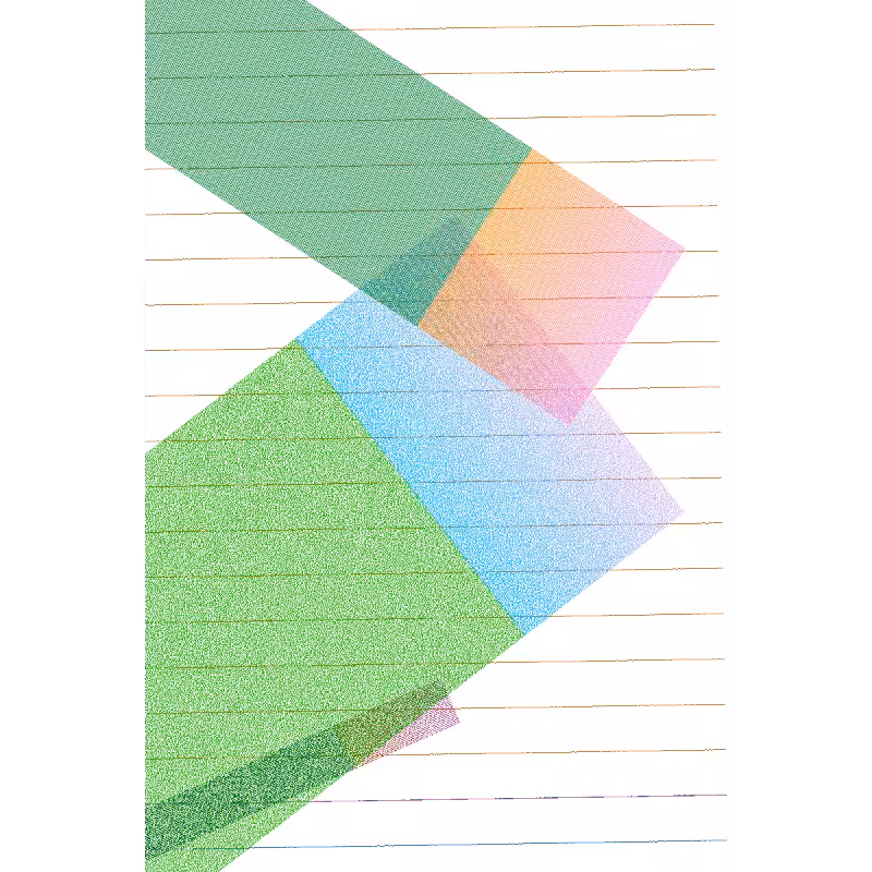 Lines separating colour #14