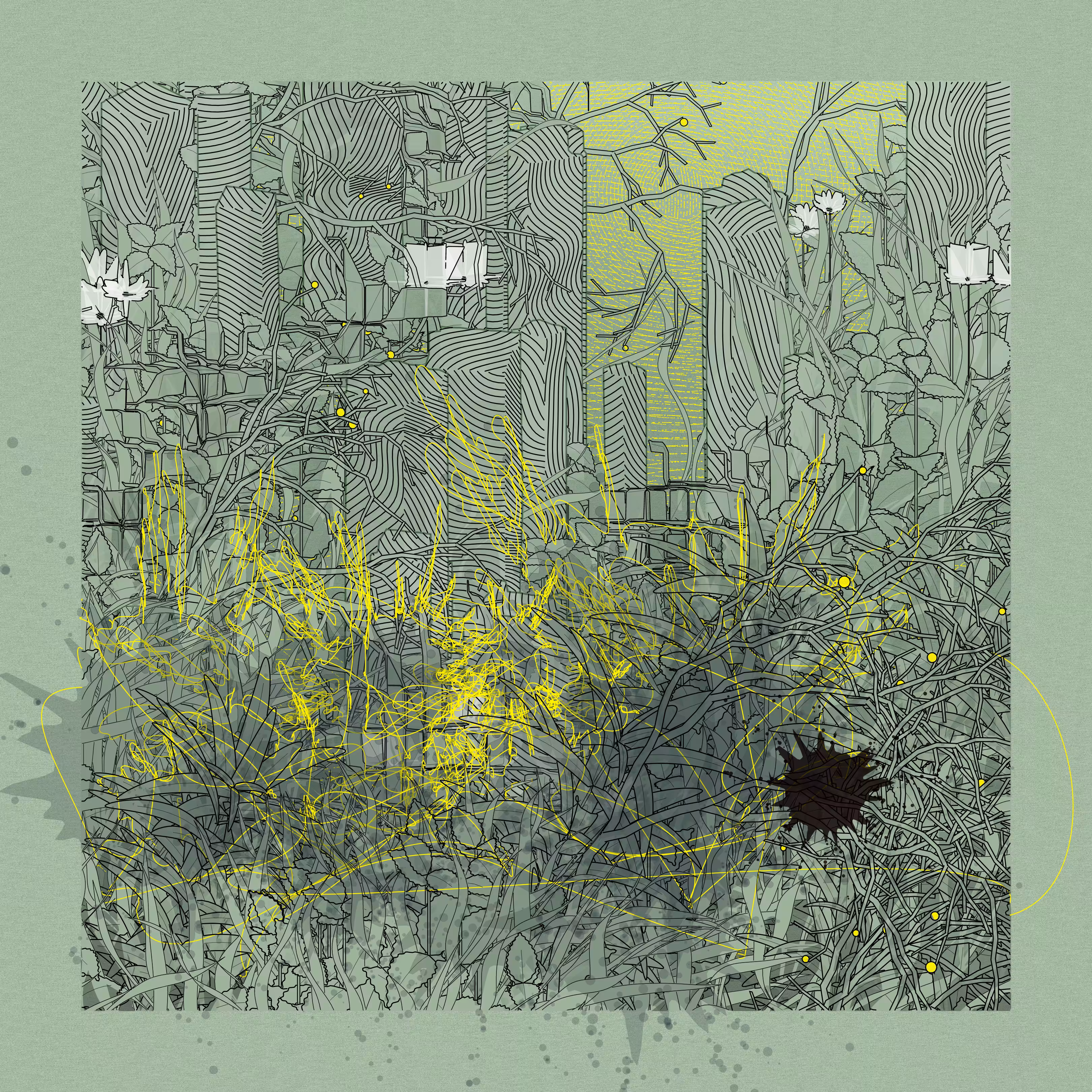 Landscape with Carbon Capture #4809