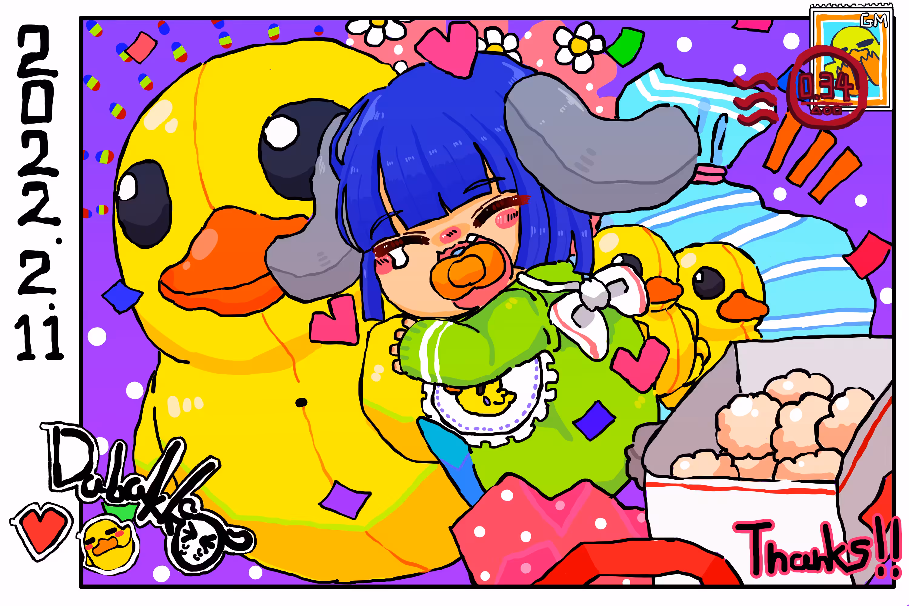 #1 A gift for kousagi dadakko-chan!!