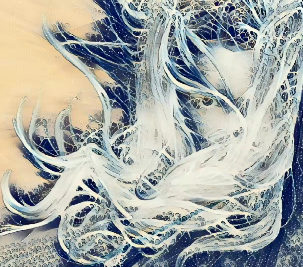 Hokusai's Maiden