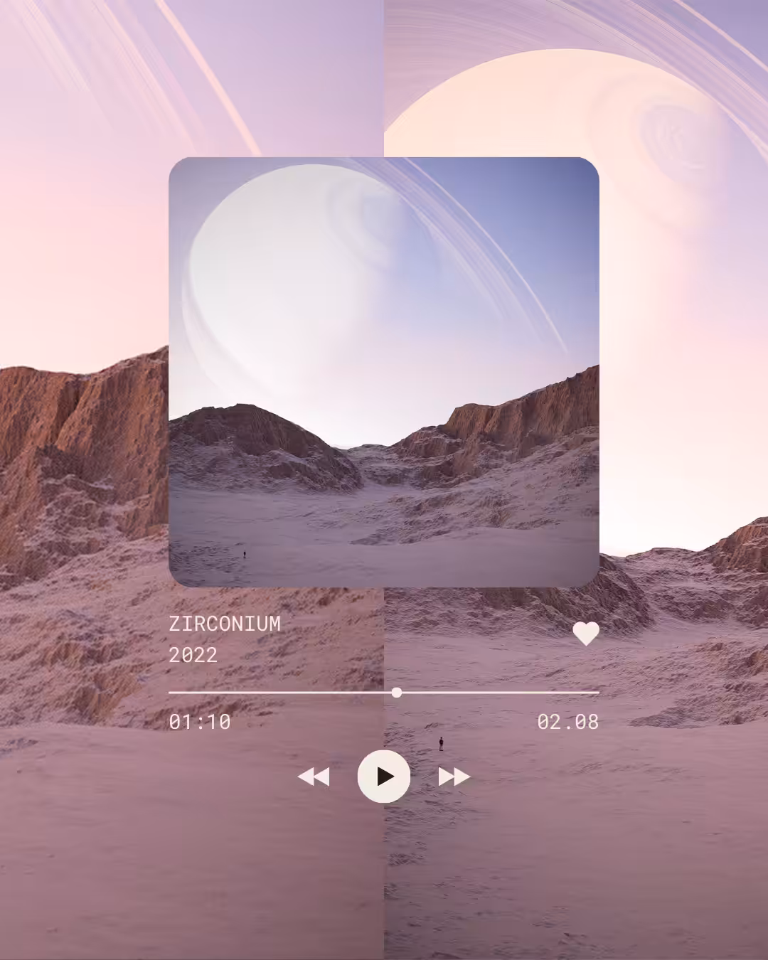 Music Player: Zirconium
