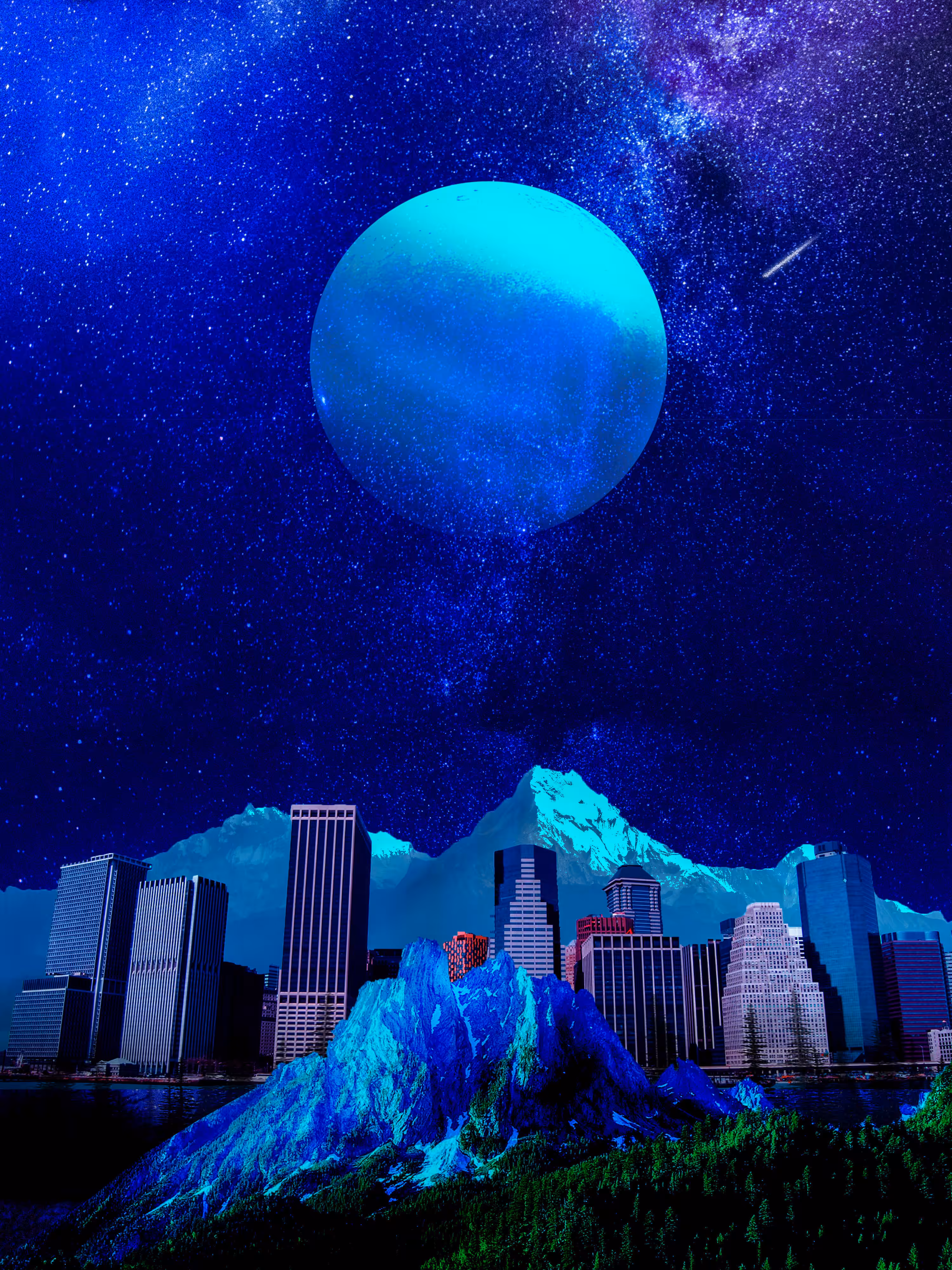mountain city