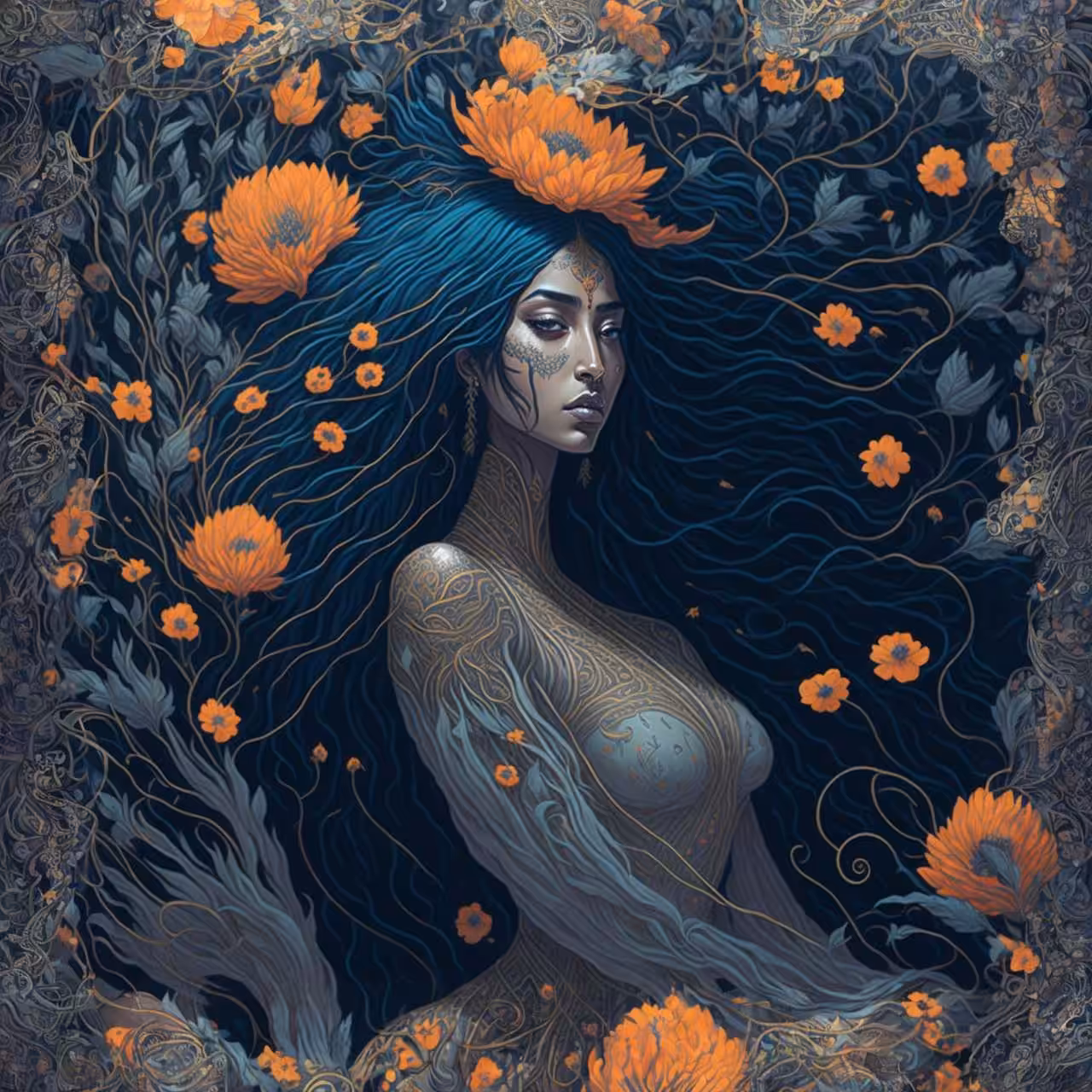 🌟A World of Colorful Art🌟: 💥Selena and the Blue Creature💥