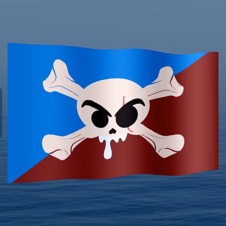 Jolly Roger Flag #67