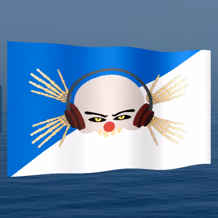 Jolly Roger Flag #77