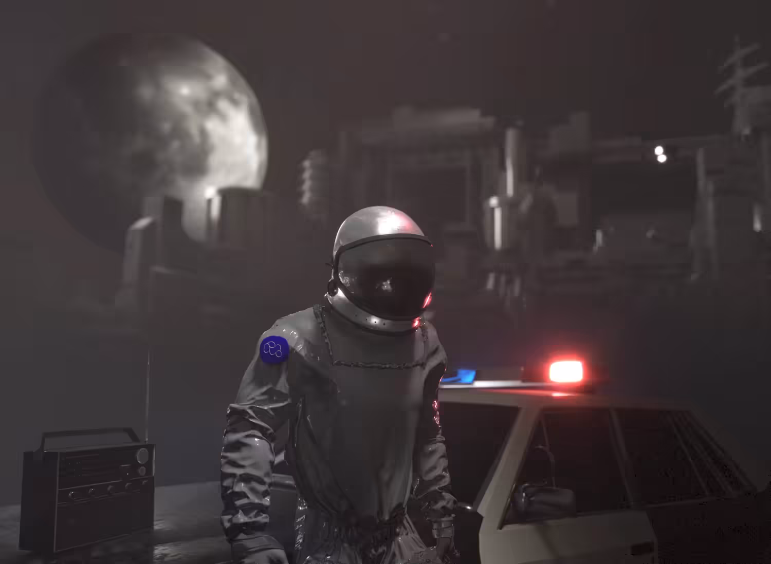 MOON WATCHER <#002 / MNS NFT - AKIRA>