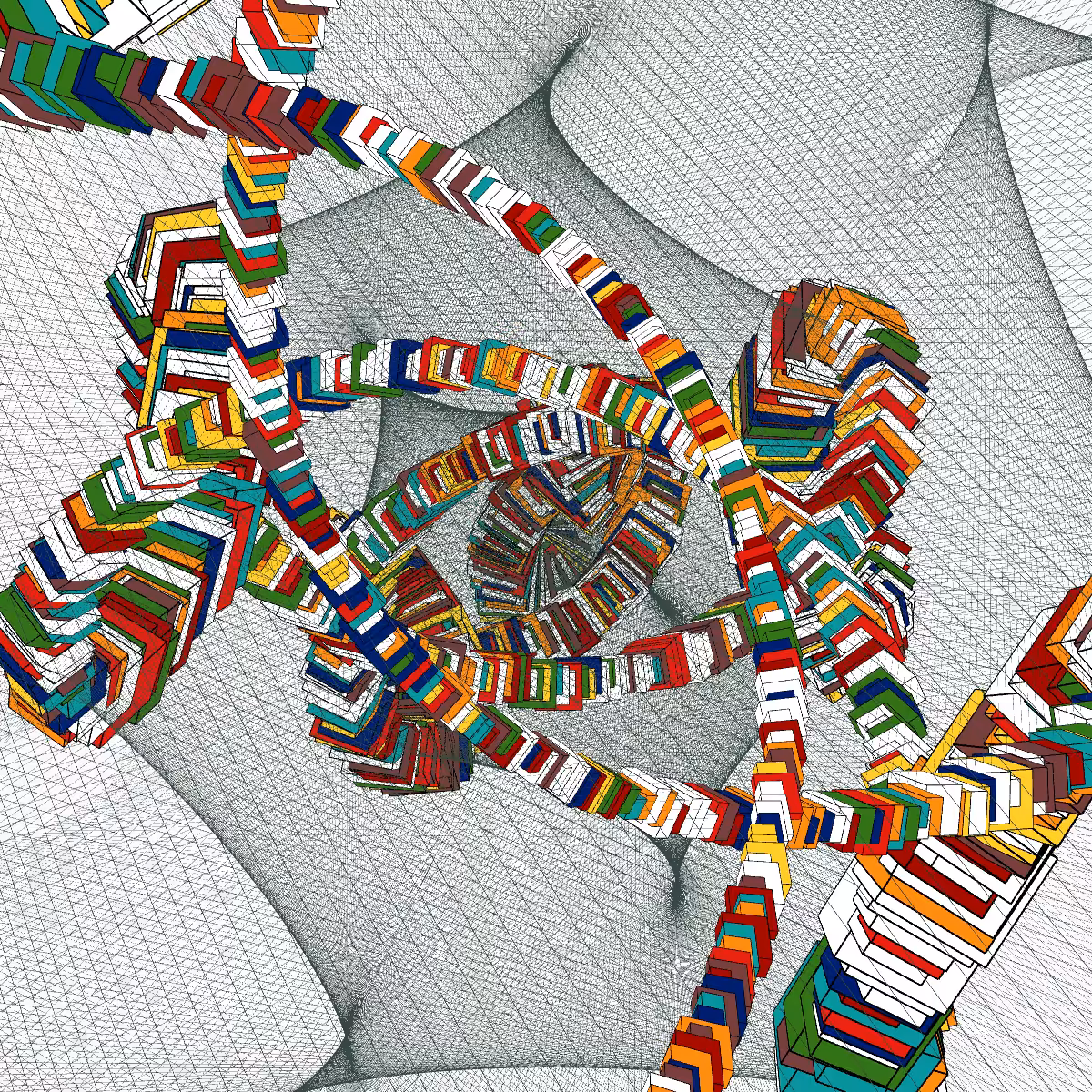 Arranged mess #88