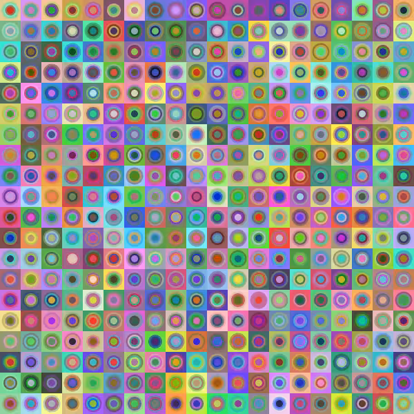 400 circles  #9