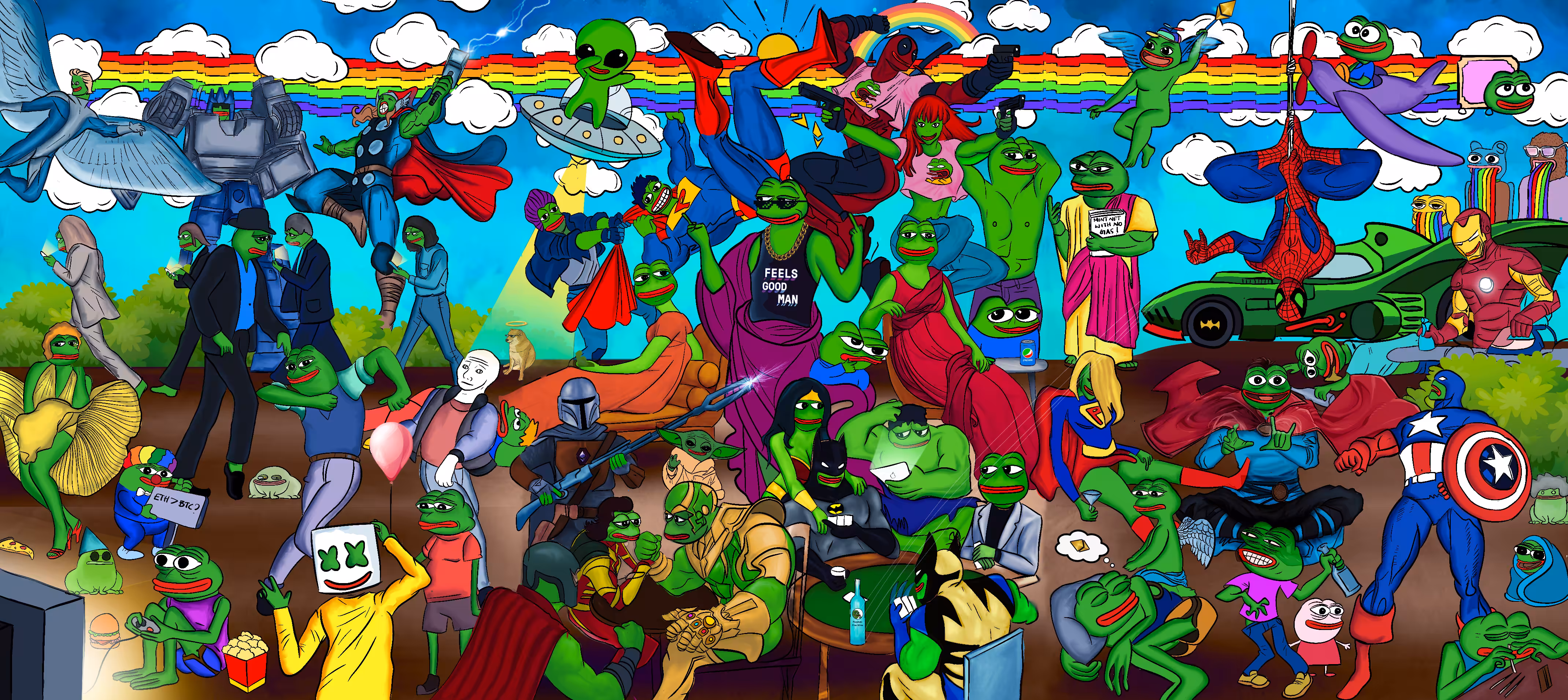 Pepe Gang Party