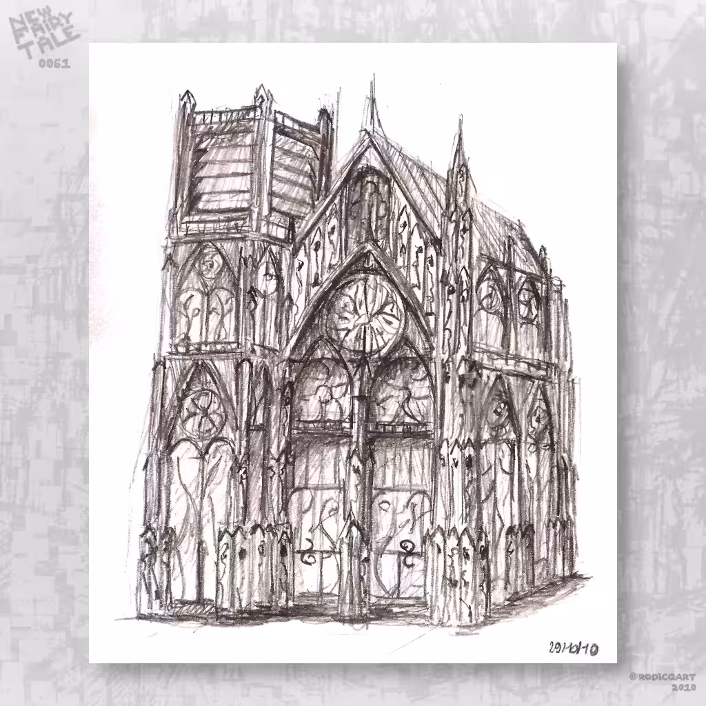 Cathedral in Sketchbook 0061