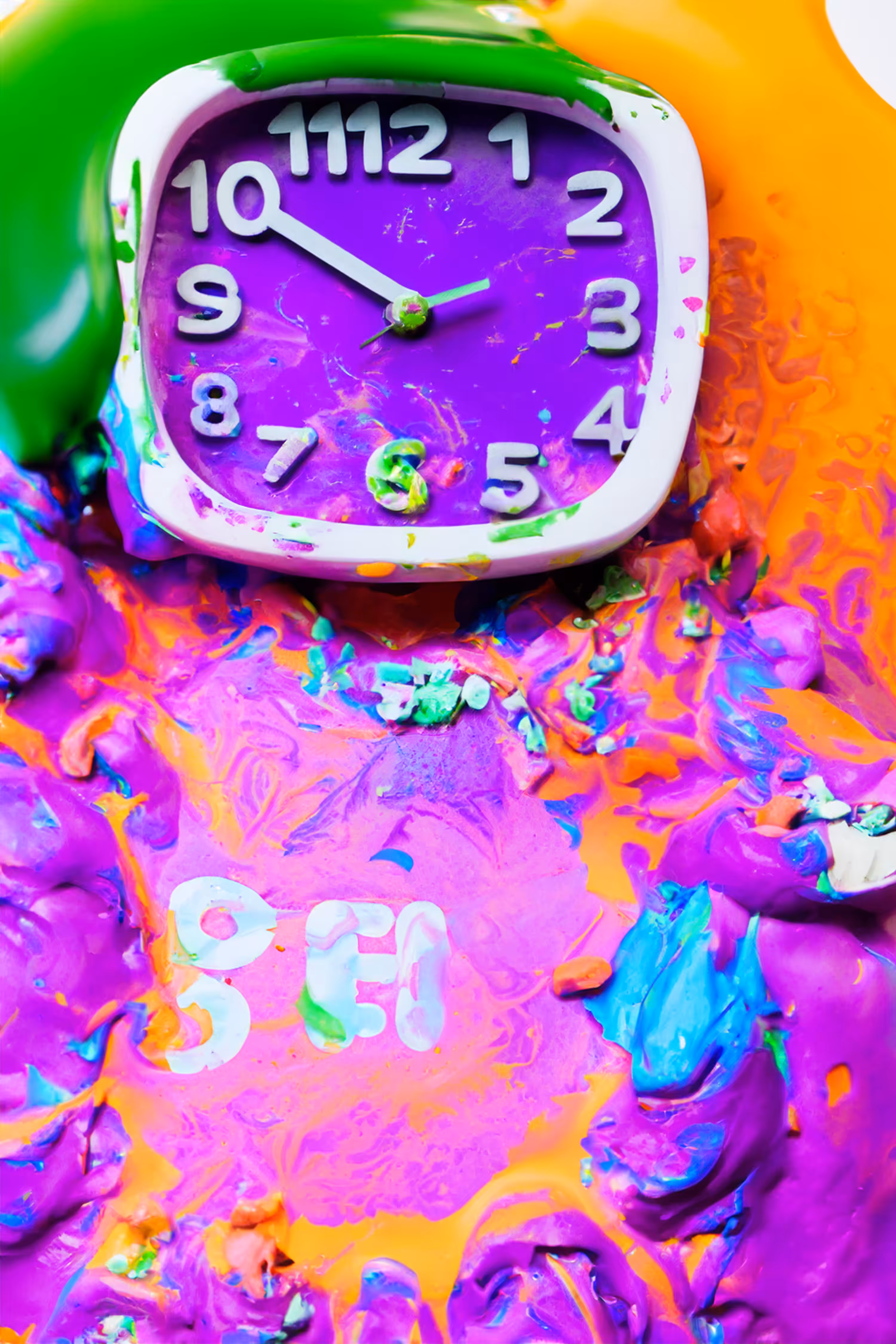 Paint and Clock 08