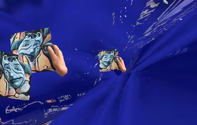 The future in blue