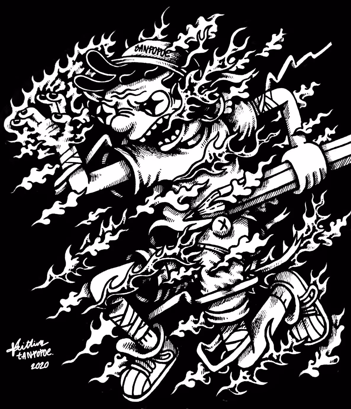 dragon slayer pencil tanpopoe