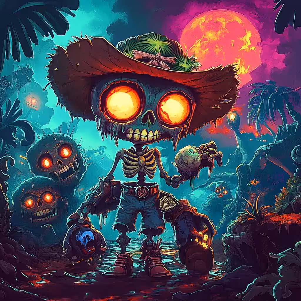 The Shocked Skeleton of Flaming Utopia