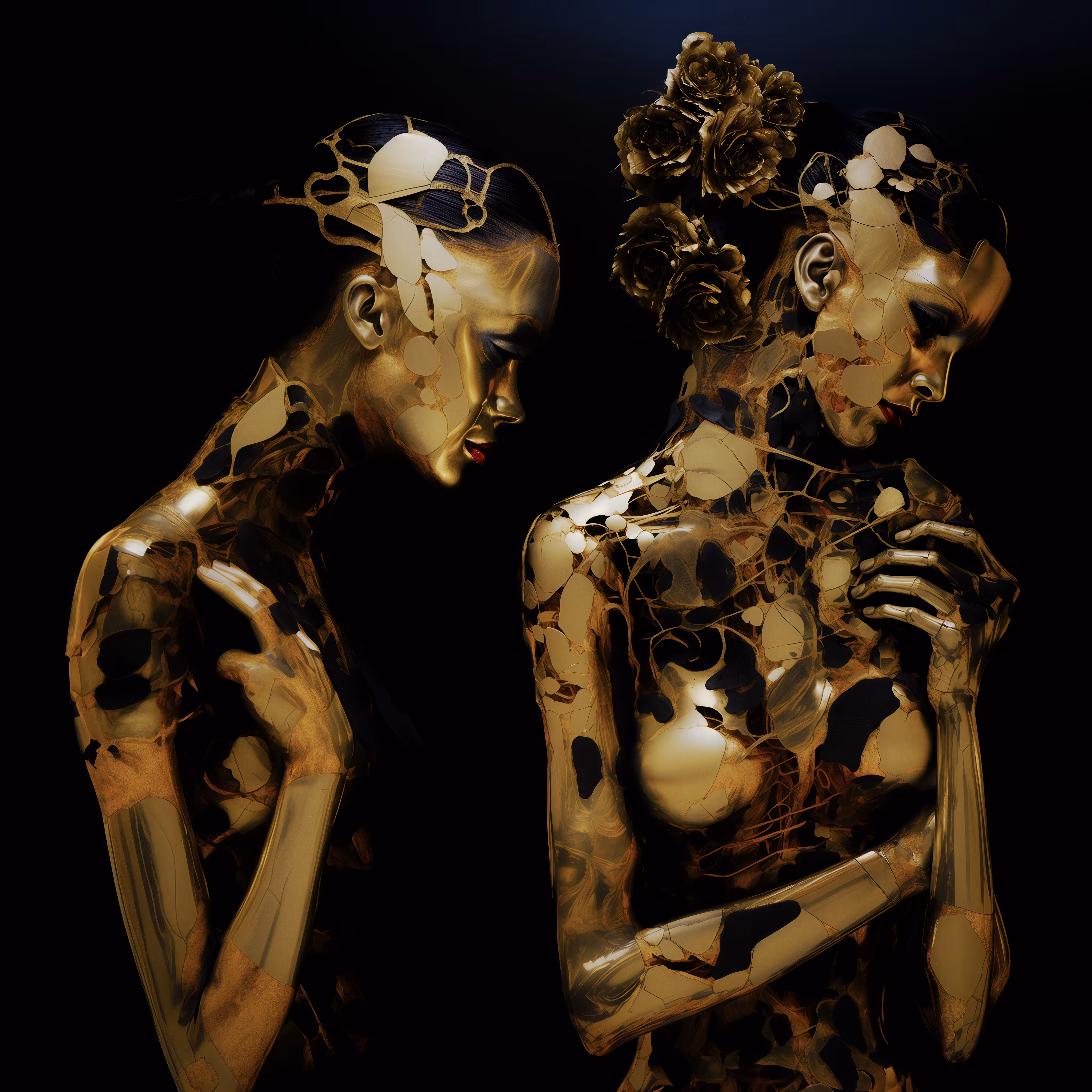 Gold-Invaded Women