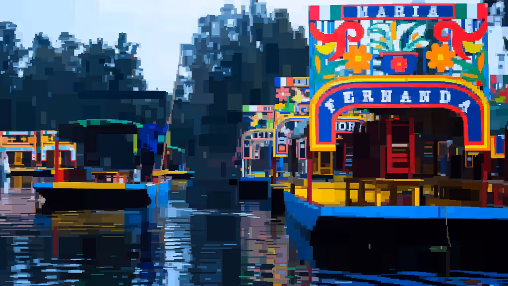 Xochimilco - Rectangles