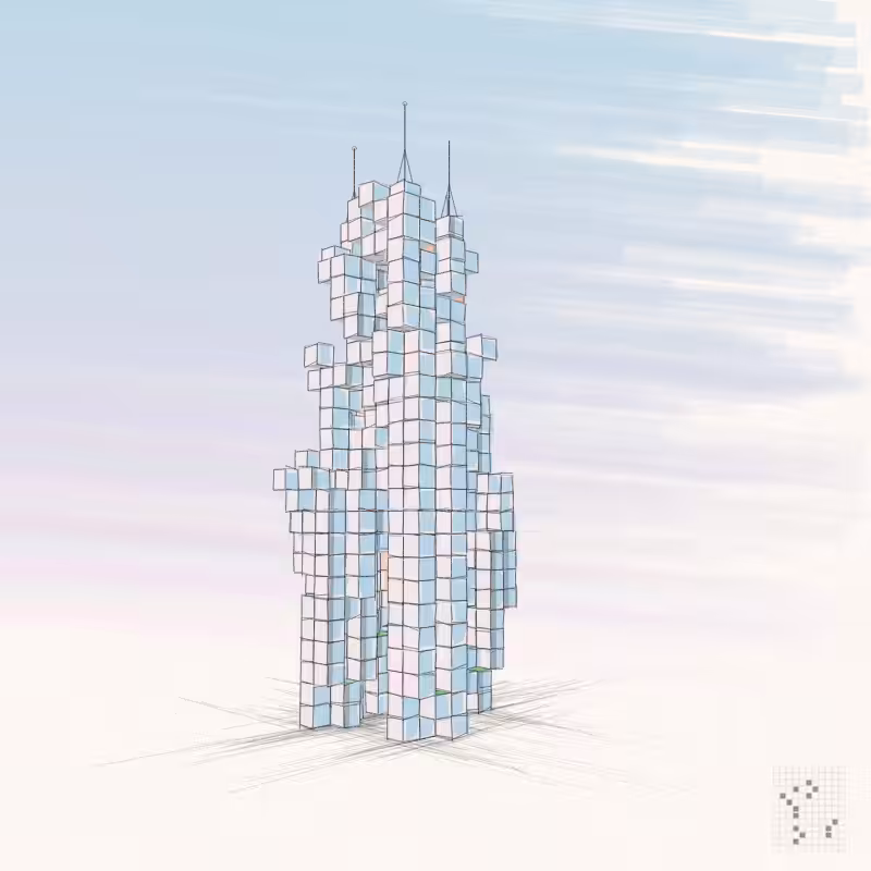 Cellular Skyscrapers #252