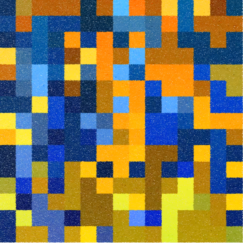 Hydrangea & Patchwork #523