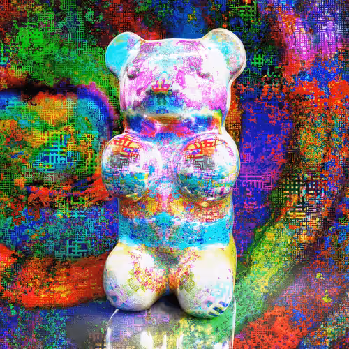 LSD Gummy Bear PFPs: LSD Gummy Bear PFP #33