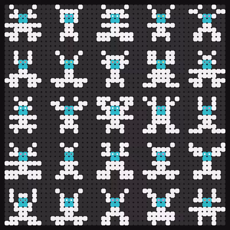 8x8 Pixel Creatures #70
