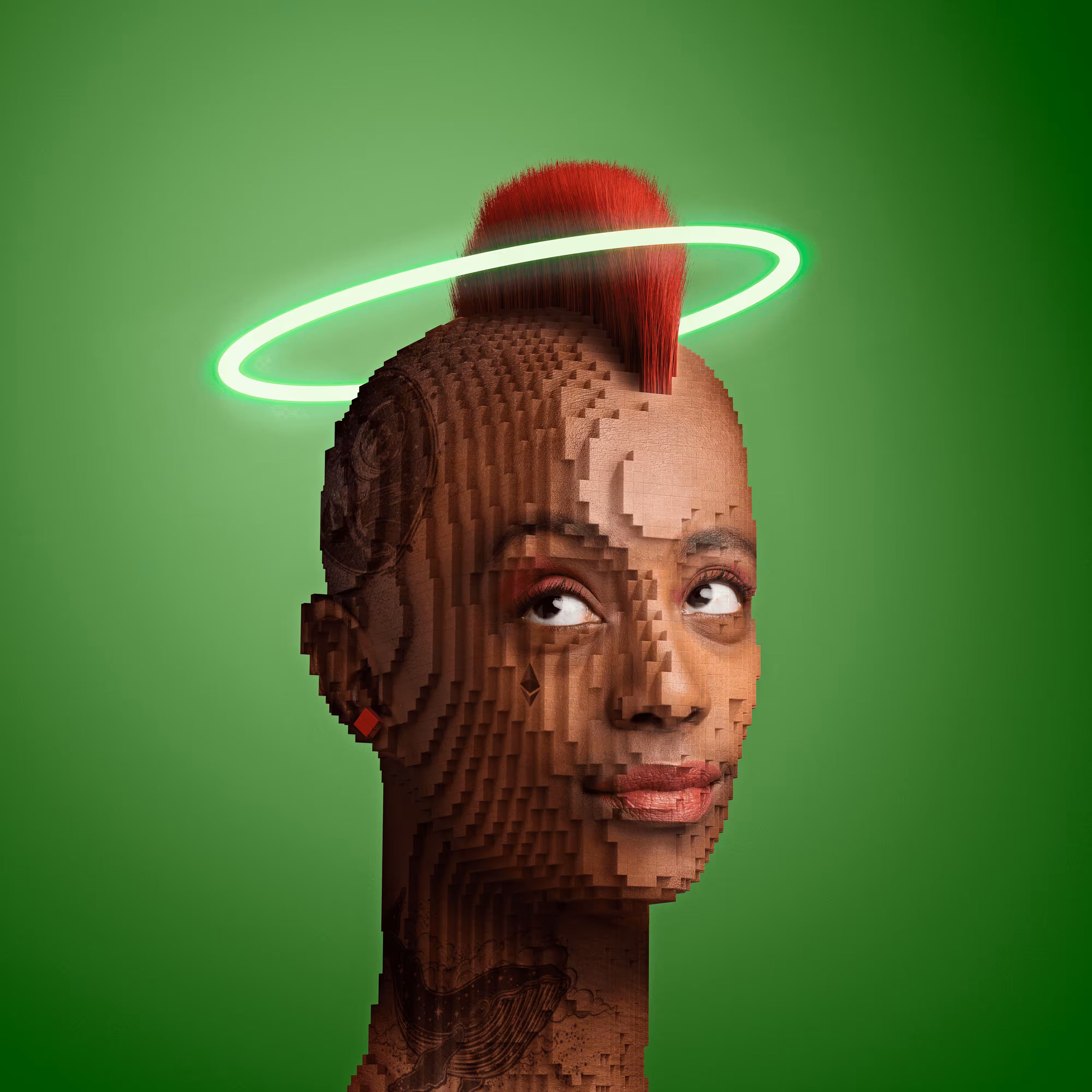 Block Head Punk 066