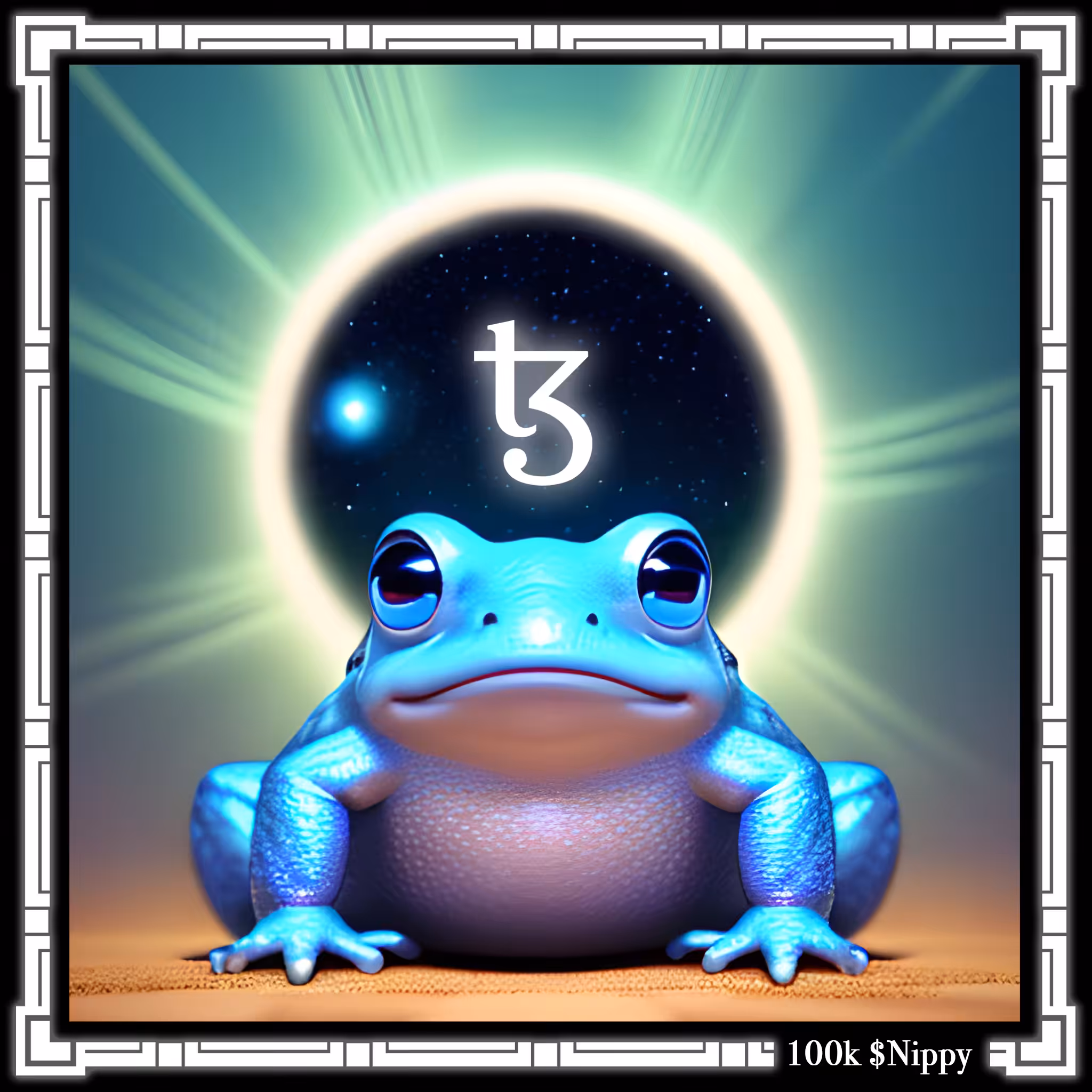 Blue God-toad