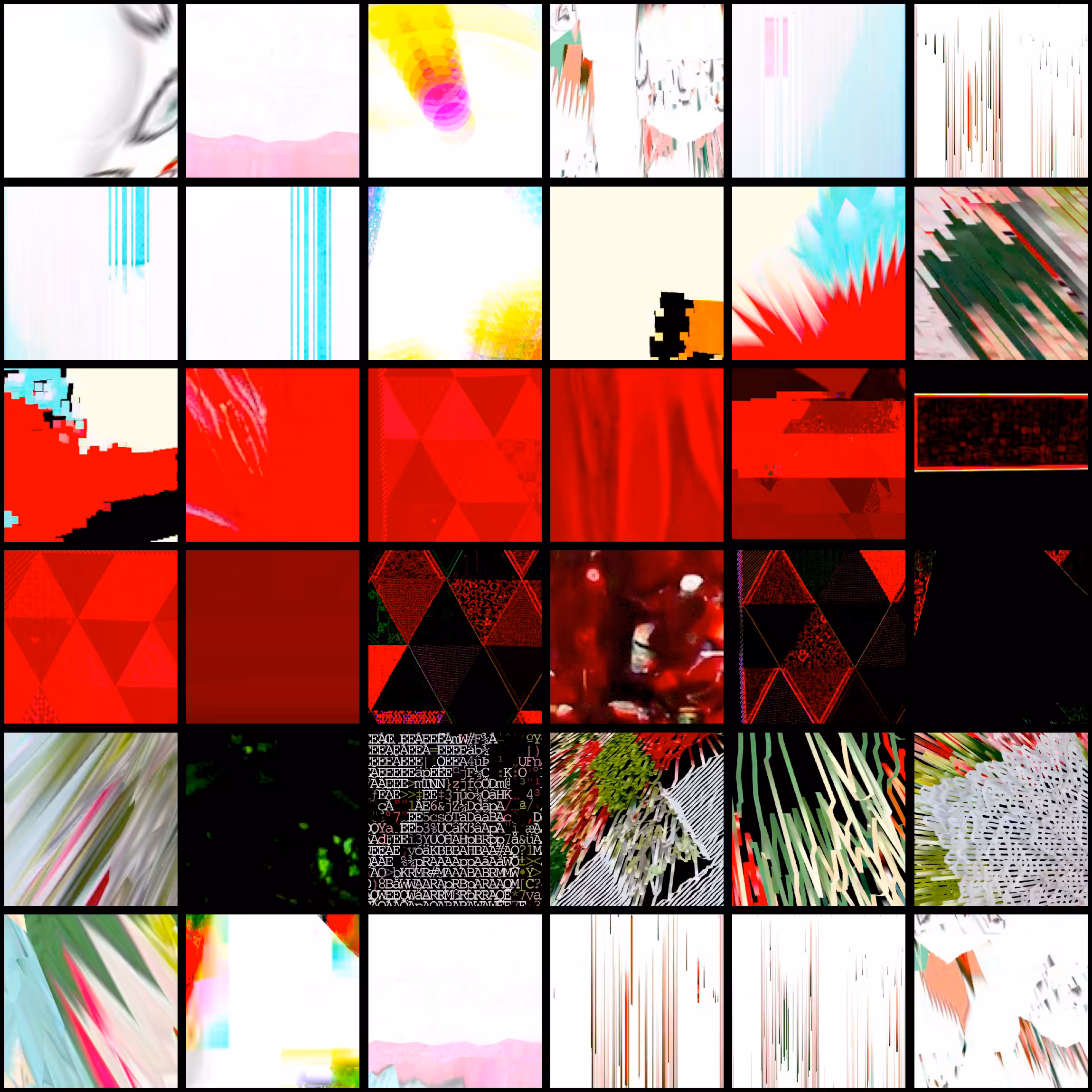 Retired Christmas Glitch Quilt Squares 2021.24