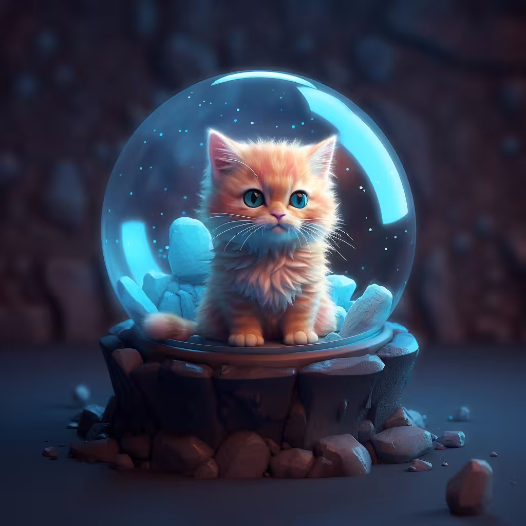 Cute kitten