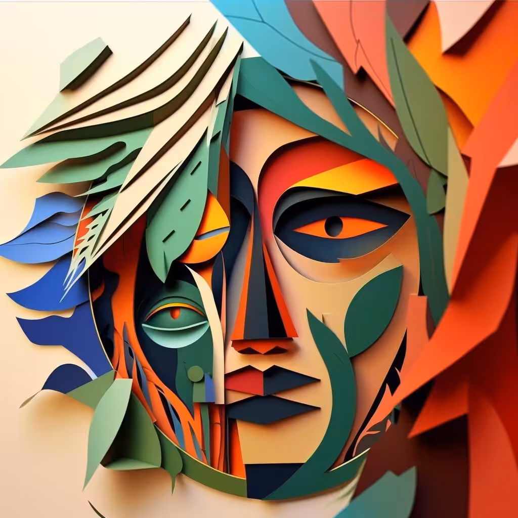 CHROMATIC FACES #4