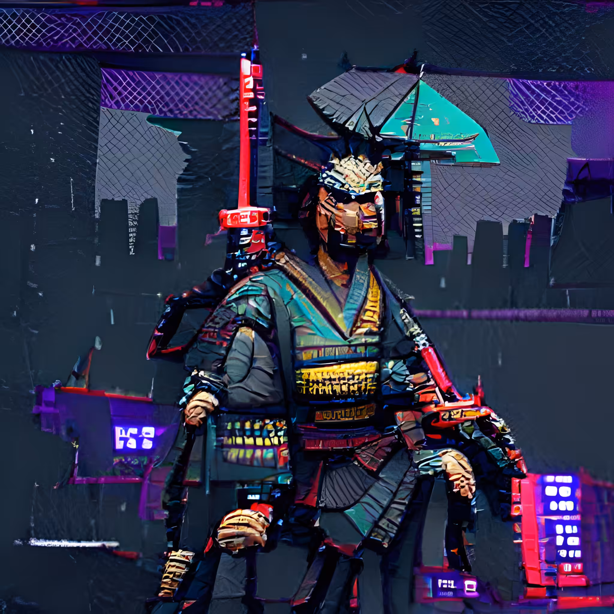 Cyberpunk Samurai #30