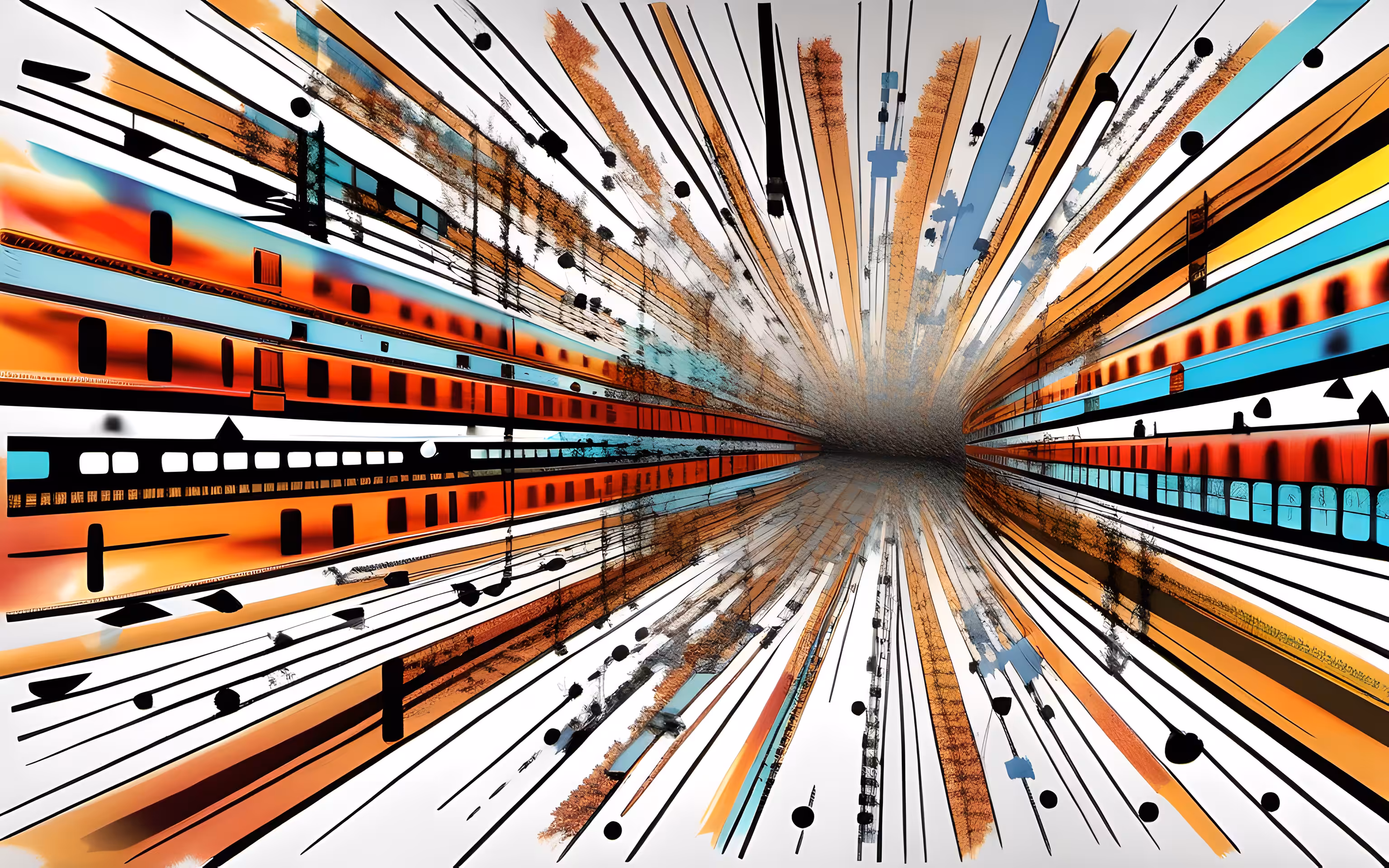 AI imagines famous generative artworks #161